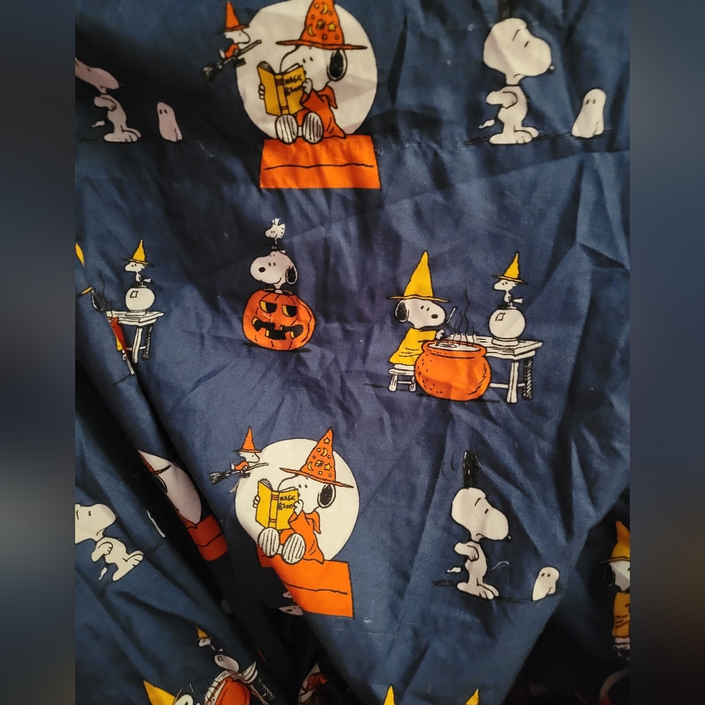 King size snoopy sheet set